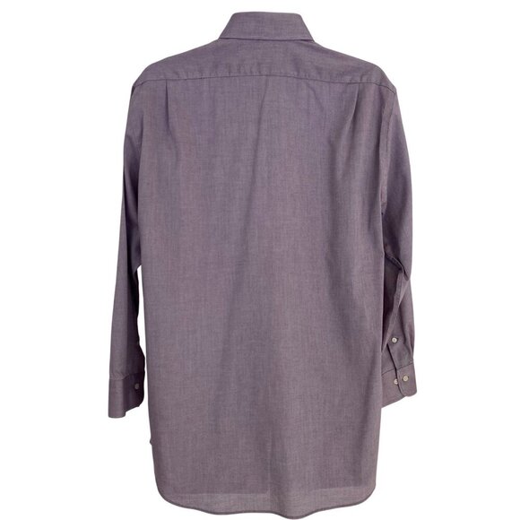 Lauren Ralph Lauren Mens Slim Fit Non-Iron Dress Shirt Size 16.5/32-33 Cotton - Picture 6 of 14